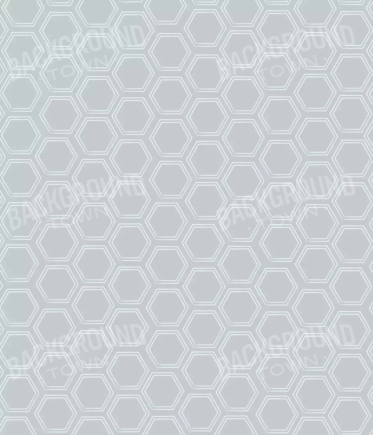 Silver Hex 10X12 Ultracloth ( 120 X 144 Inch ) Backdrop