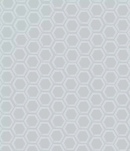 Silver Hex 10X12 Ultracloth ( 120 X 144 Inch ) Backdrop