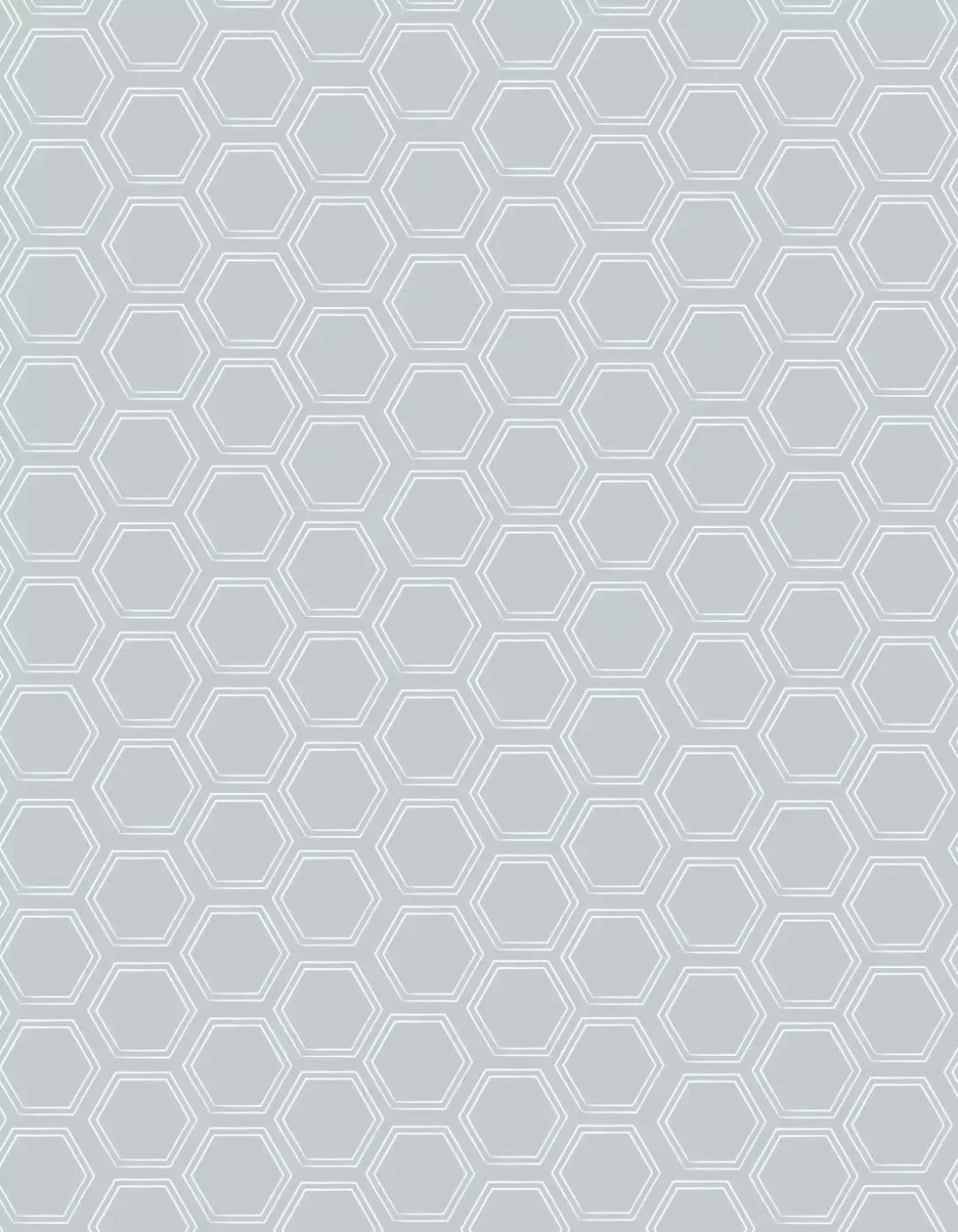 Silver Hex 6X8 Fleece ( 72 X 96 Inch ) Backdrop