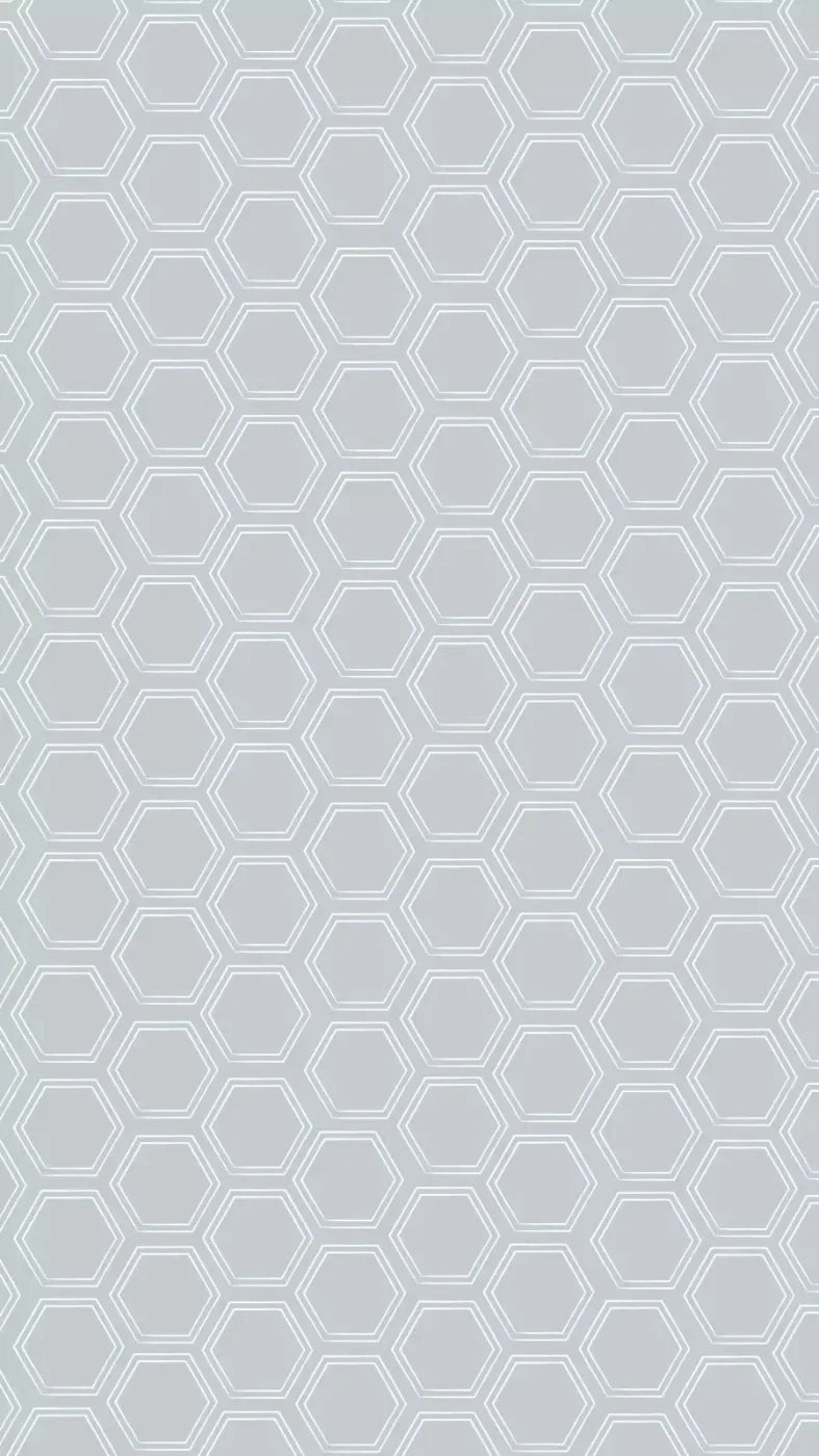 Silver Hex 8X14 Ultracloth ( 96 X 168 Inch ) Backdrop