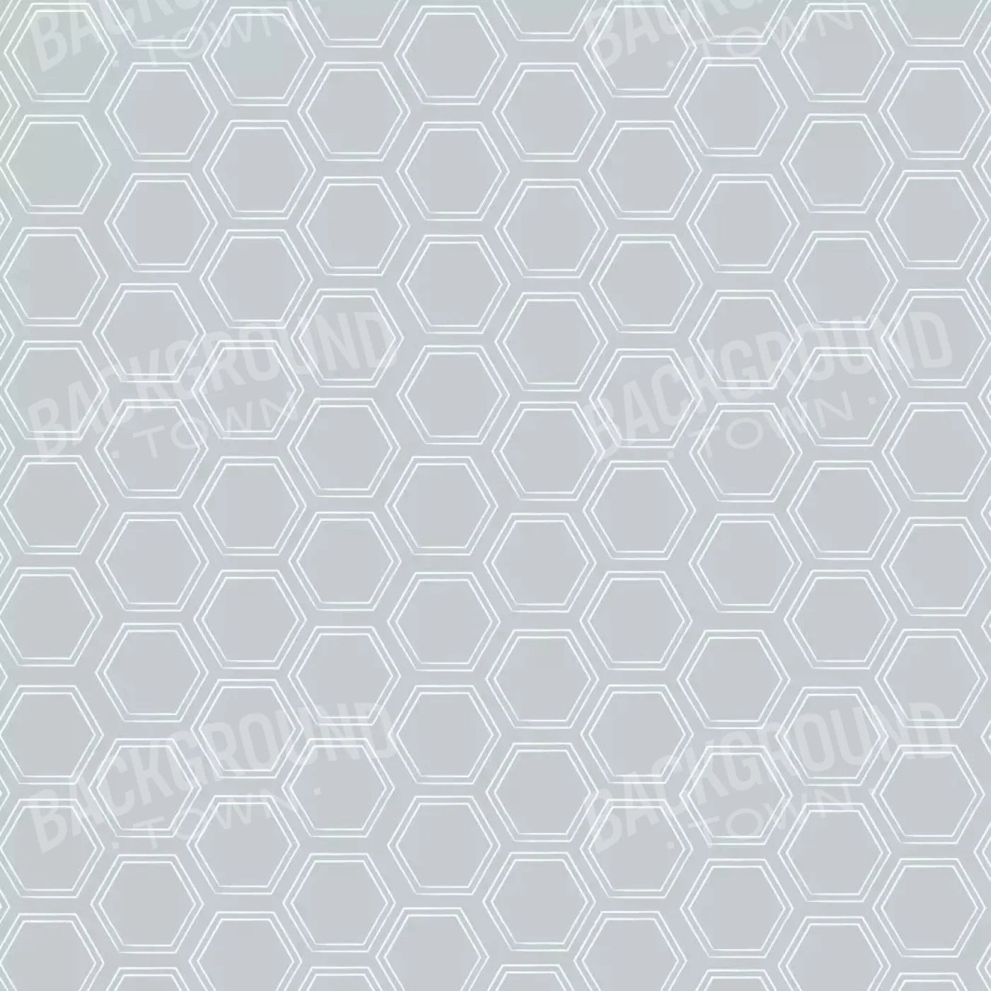 Silver Hex 8X8 Fleece ( 96 X Inch ) Backdrop
