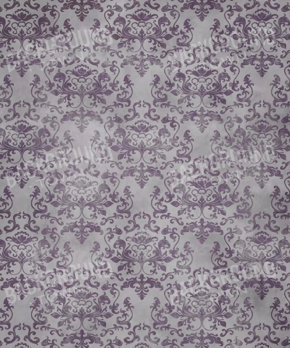 Purple Damask Backdrop for Photography