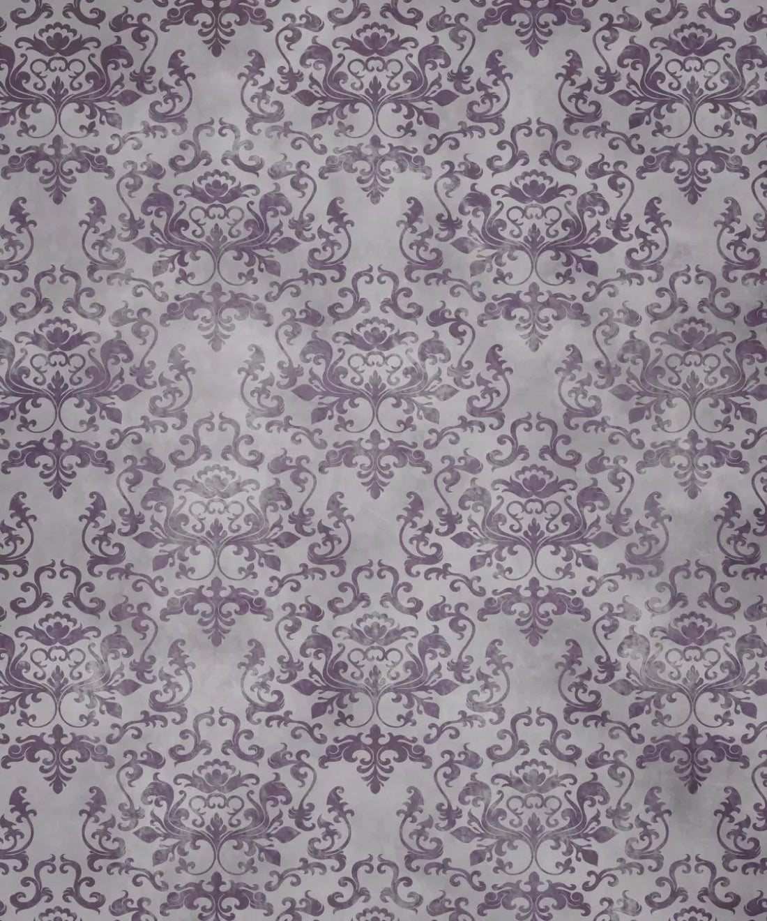 Purple Damask Backdrop for Photography
