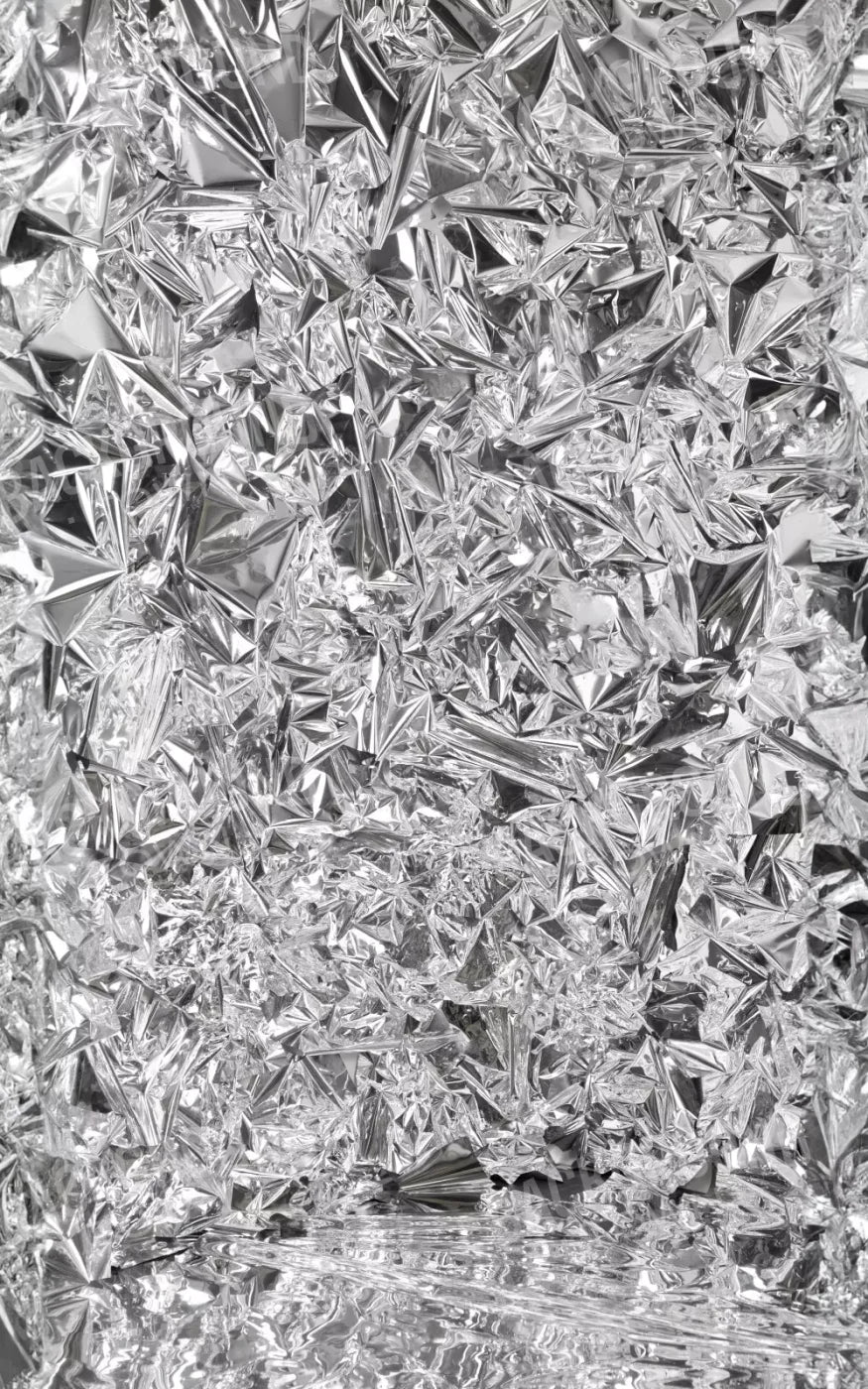 Silver Mylar 10’X16’ Ultracloth (120 X 192 Inch) Backdrop
