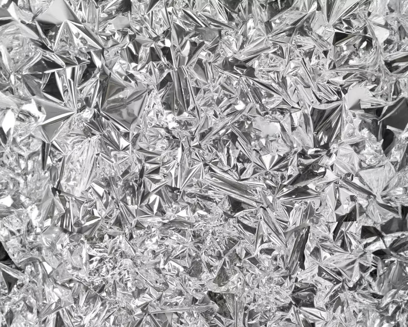 Silver Mylar 10’X8’ Fleece (120 X 96 Inch) Backdrop