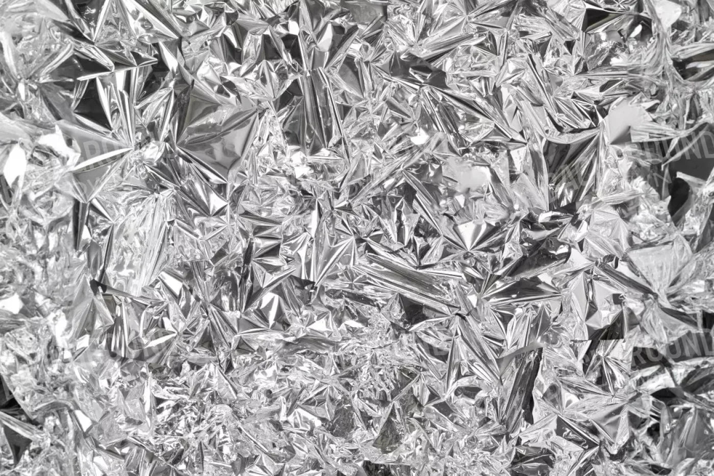 Silver Mylar 12’X8’ Ultracloth (144 X 96 Inch) Backdrop