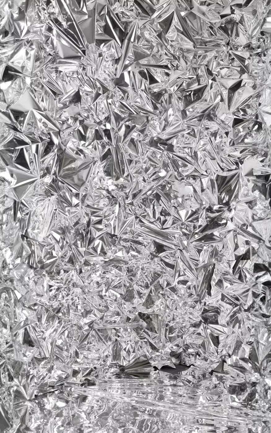 Silver Mylar 5’X8’ Ultracloth (60 X 96 Inch) Backdrop
