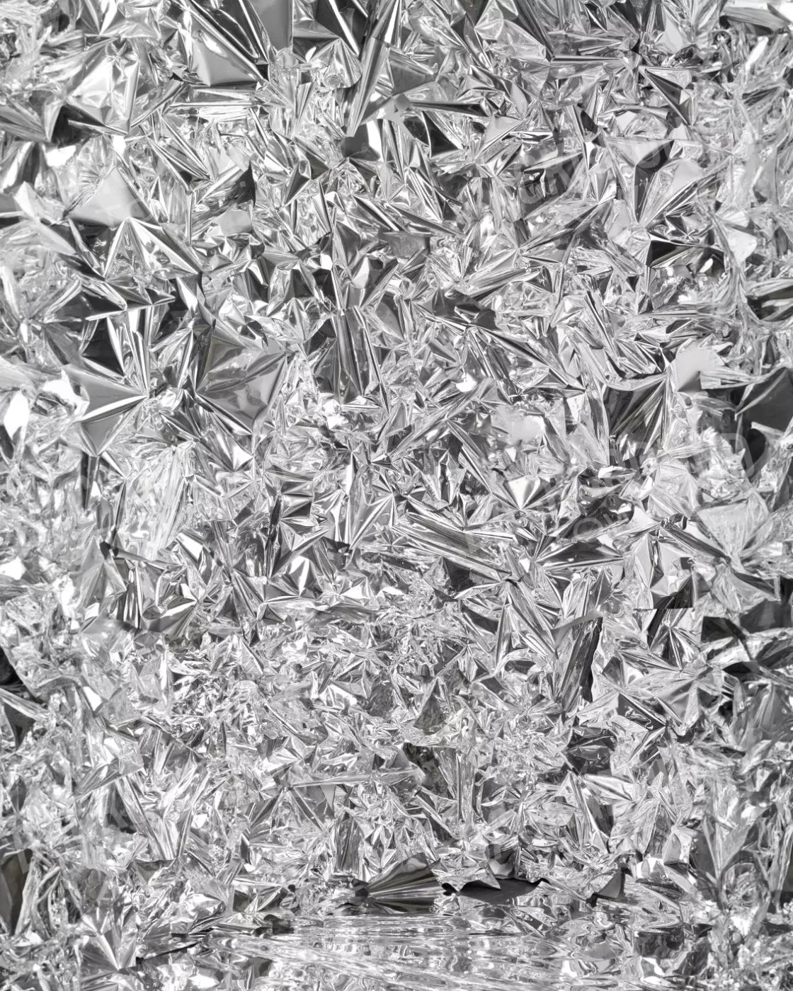 Silver Mylar 8’X10’ Fleece (96 X 120 Inch) Backdrop