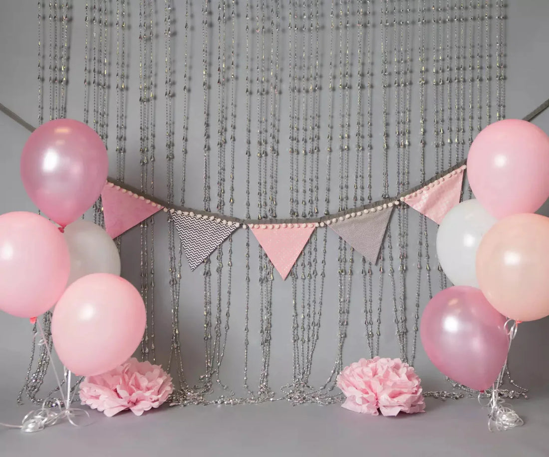 Gray Party Backdrop for Photography