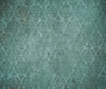 Silver Sage Damask 5X42 Fleece ( 60 X 50 Inch ) Backdrop