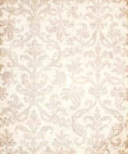 Beige Damask Backdrop for Photography