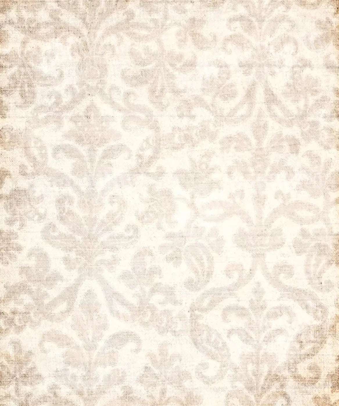 Beige Damask Backdrop for Photography