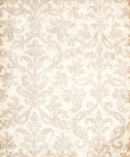 Beige Damask Backdrop for Photography