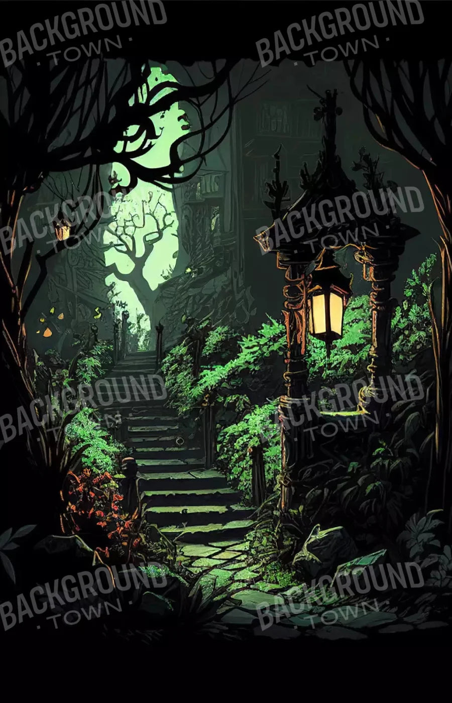 Skooby Doo 8X12 Ultracloth ( 96 X 144 Inch ) Backdrop