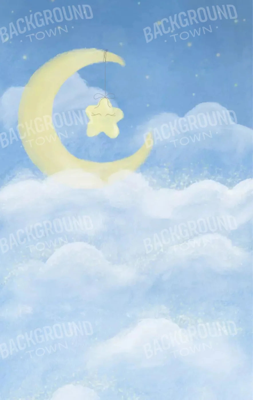 Sleep Tight Blue 10X16 Ultracloth ( 120 X 192 Inch ) Backdrop