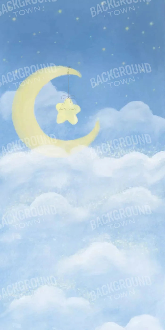 Sleep Tight Blue 10X20 Ultracloth ( 120 X 240 Inch ) Backdrop