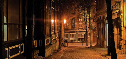Sleeping Town 16X8 Ultracloth ( 192 X 96 Inch ) Backdrop