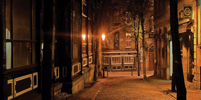 Sleeping Town 20X10 Ultracloth ( 240 X 120 Inch ) Backdrop