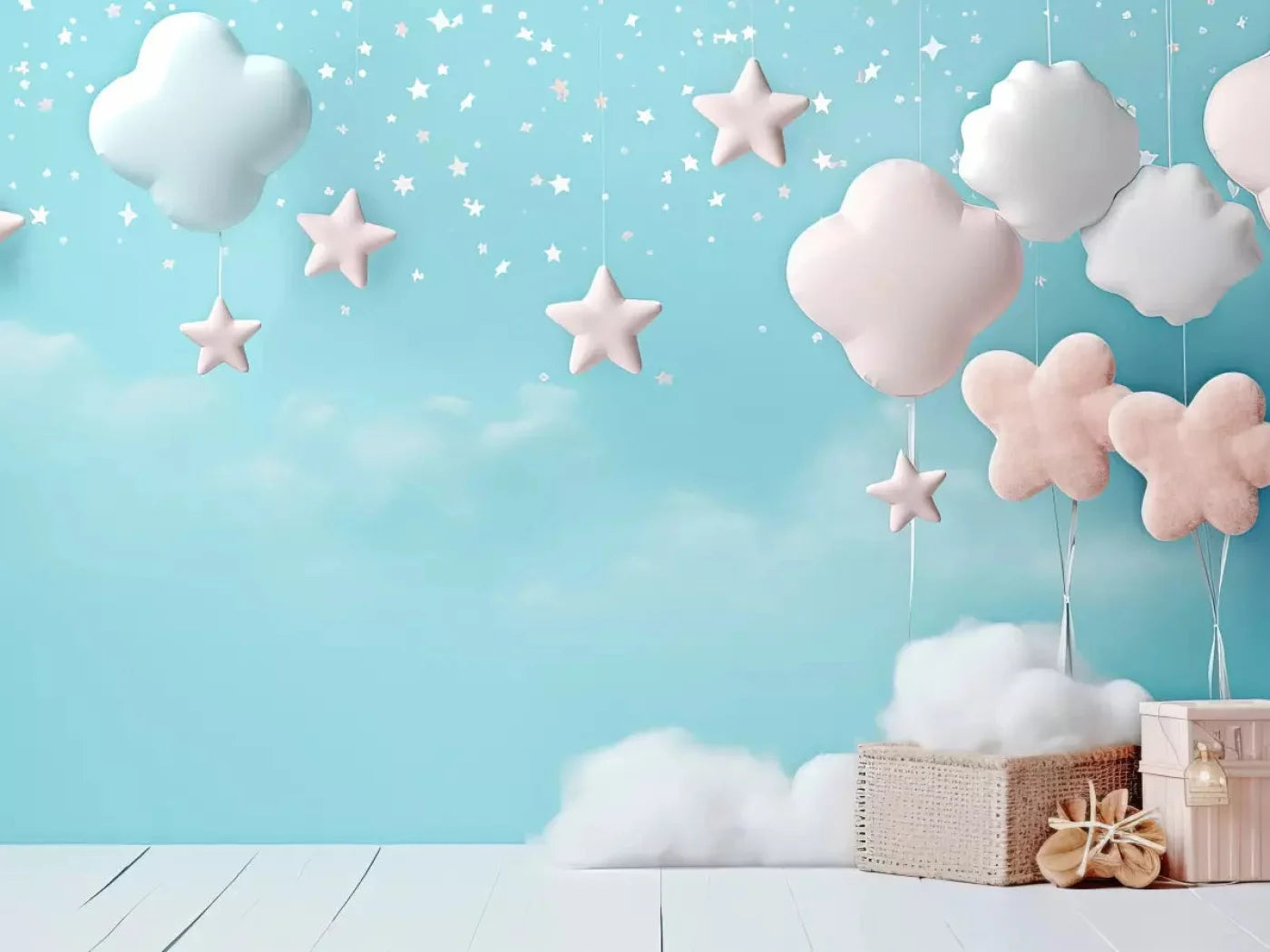 Sleepytime 2 10X8 Fleece ( 120 X 96 Inch ) Backdrop