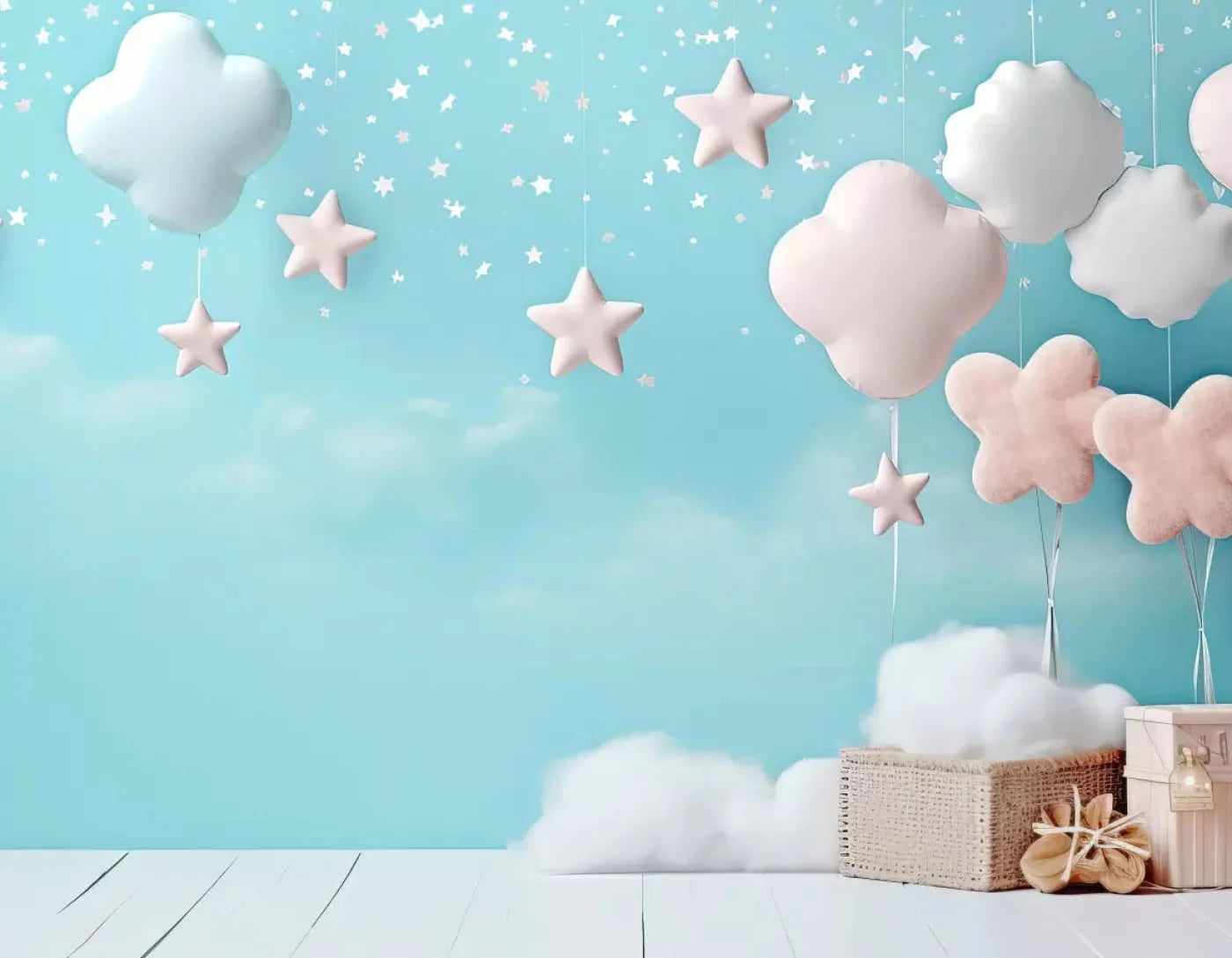 Sleepytime 2 8X6 Fleece ( 96 X 72 Inch ) Backdrop
