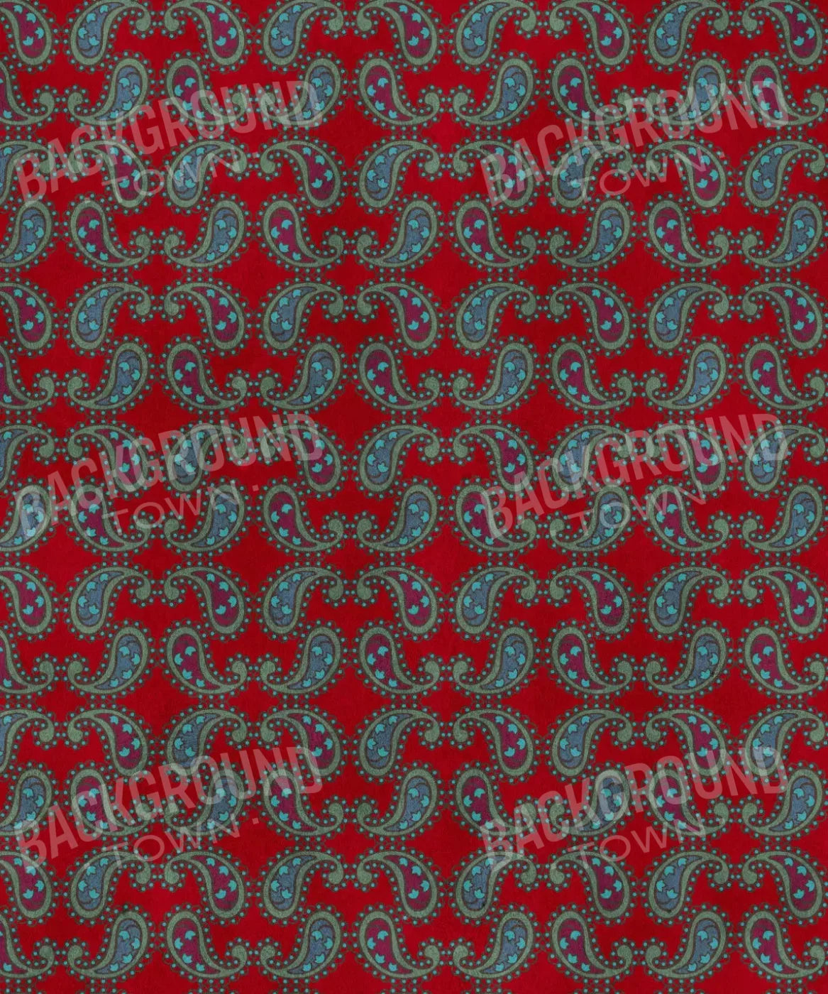 Red Pattern Backdrop for Photography