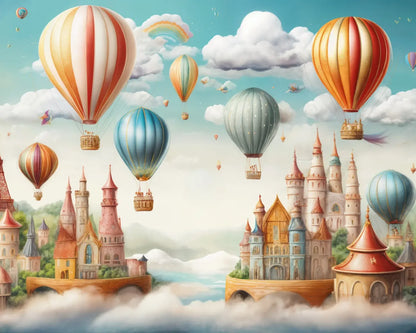 Small World 10’x8’ Fleece (120 x 96 inch) Backdrop