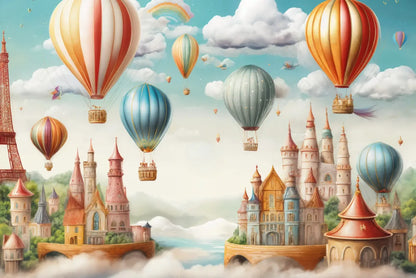 Small World 12’x8’ UltraCloth (144 x 96 inch) Backdrop