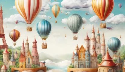 Small World 14’x8’ UltraCloth (168 x 96 inch) Backdrop
