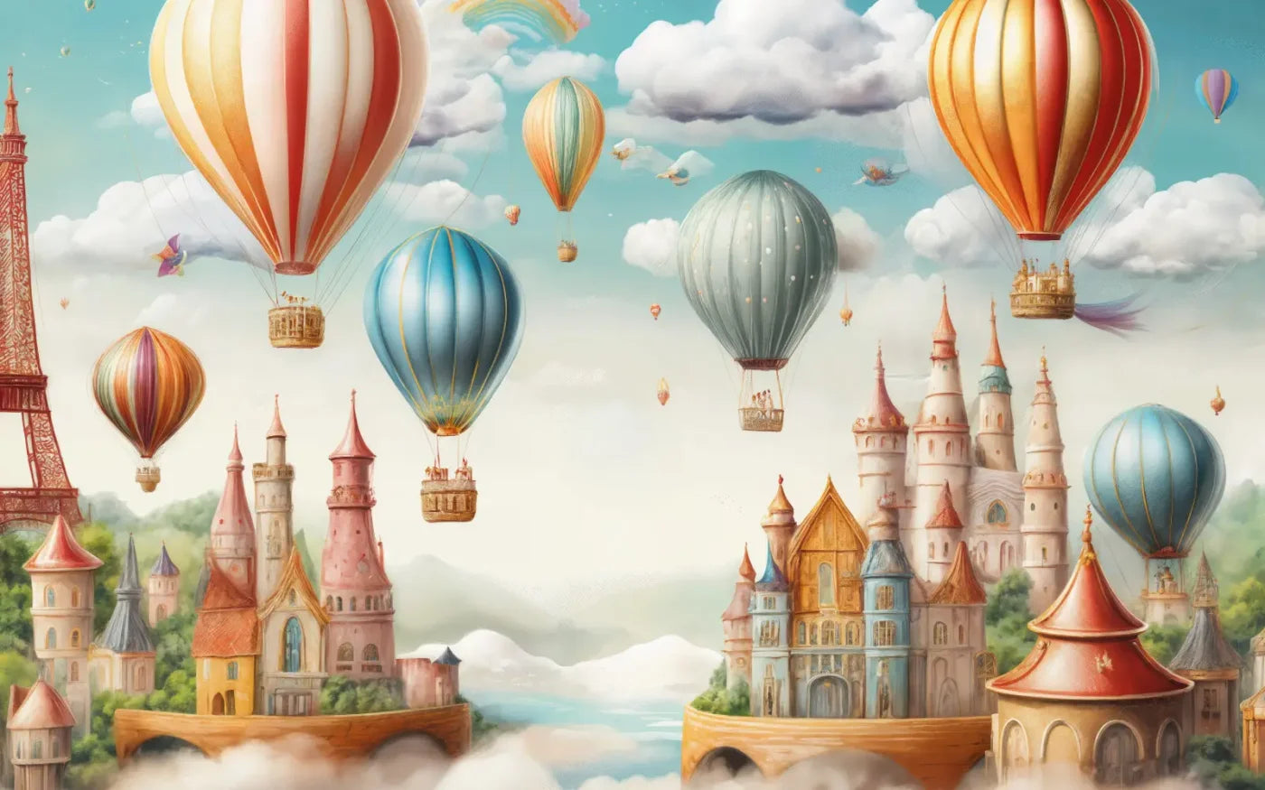 Small World 16’x10’ UltraCloth (192 x 120 inch) Backdrop