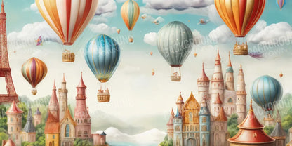 Small World 16’x8’ UltraCloth (192 x 96 inch) Backdrop