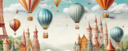 Small World 20’x8’ UltraCloth (240 x 96 inch) Backdrop