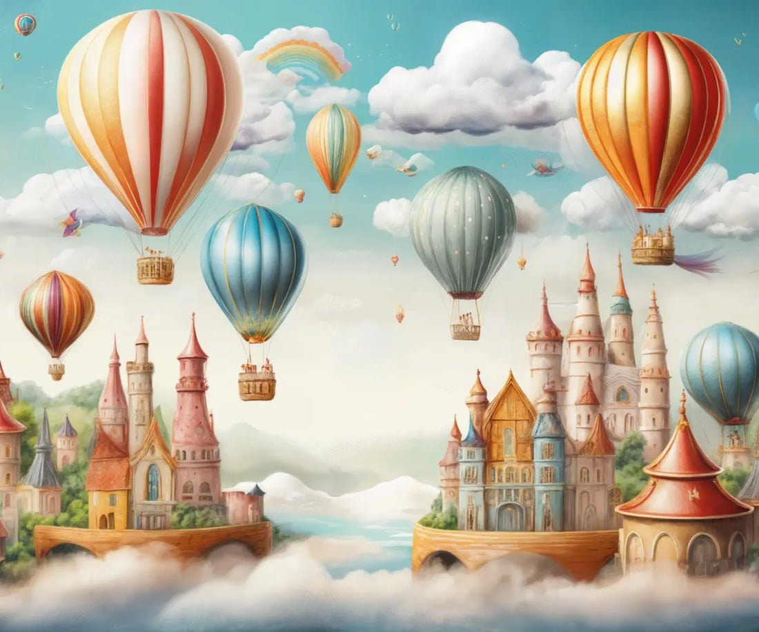 Small World 5’x4’2 Fleece (60 x 50 inch) Backdrop