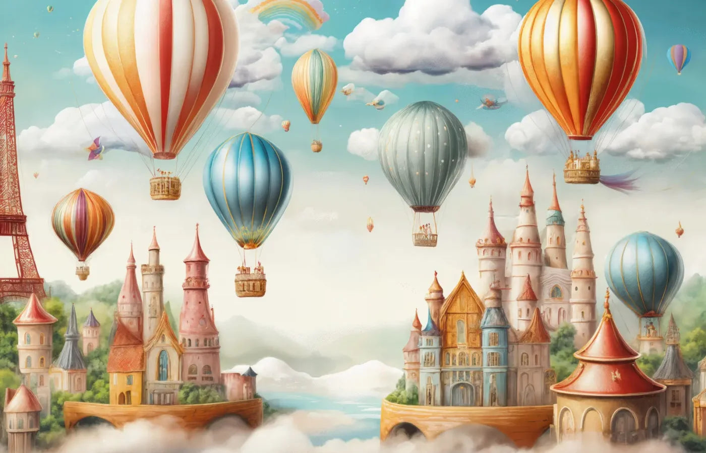 Small World Backdrop