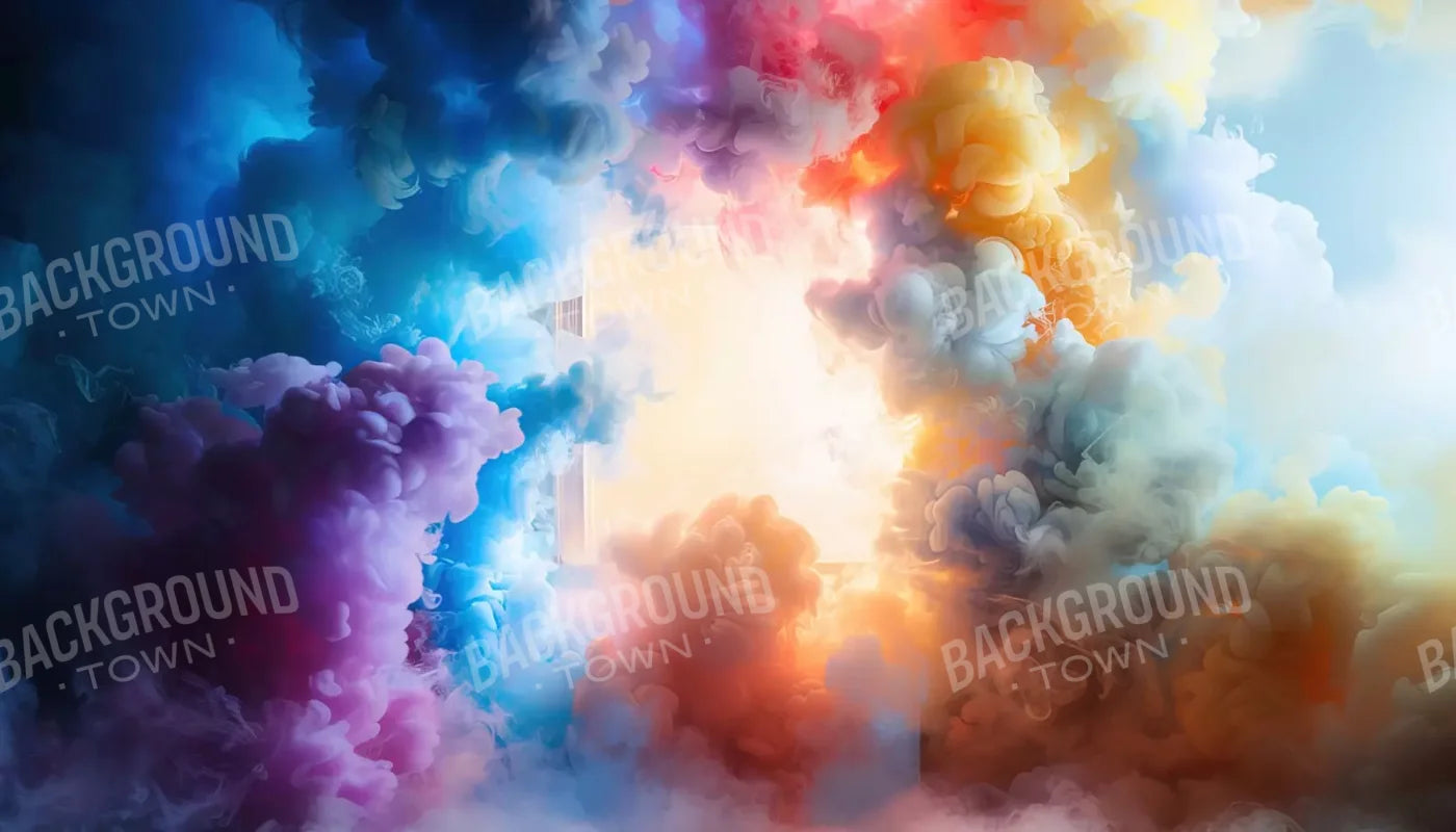 Smoke Color Show 14’X8’ Ultracloth (168 X 96 Inch) Backdrop