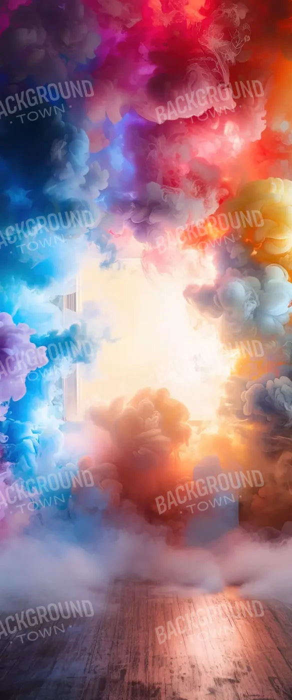 Smoke Color Show 5’X12’ Ultracloth For Westcott X-Drop (60 X 144 Inch) Backdrop