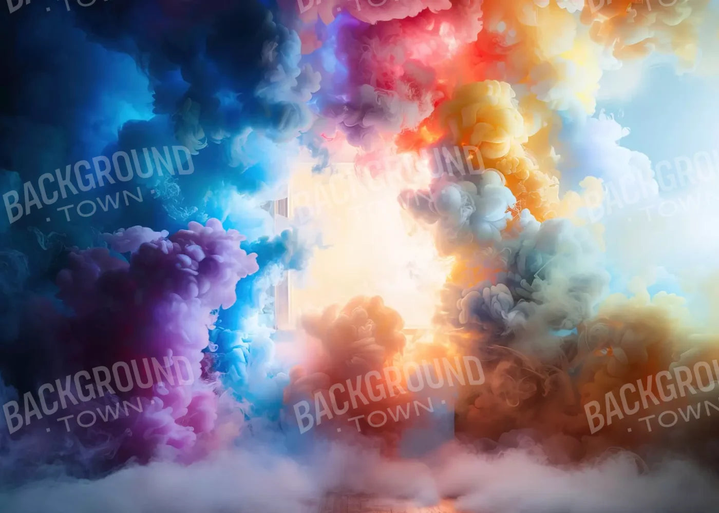 Smoke Color Show 7’X5’ Ultracloth (84 X 60 Inch) Backdrop