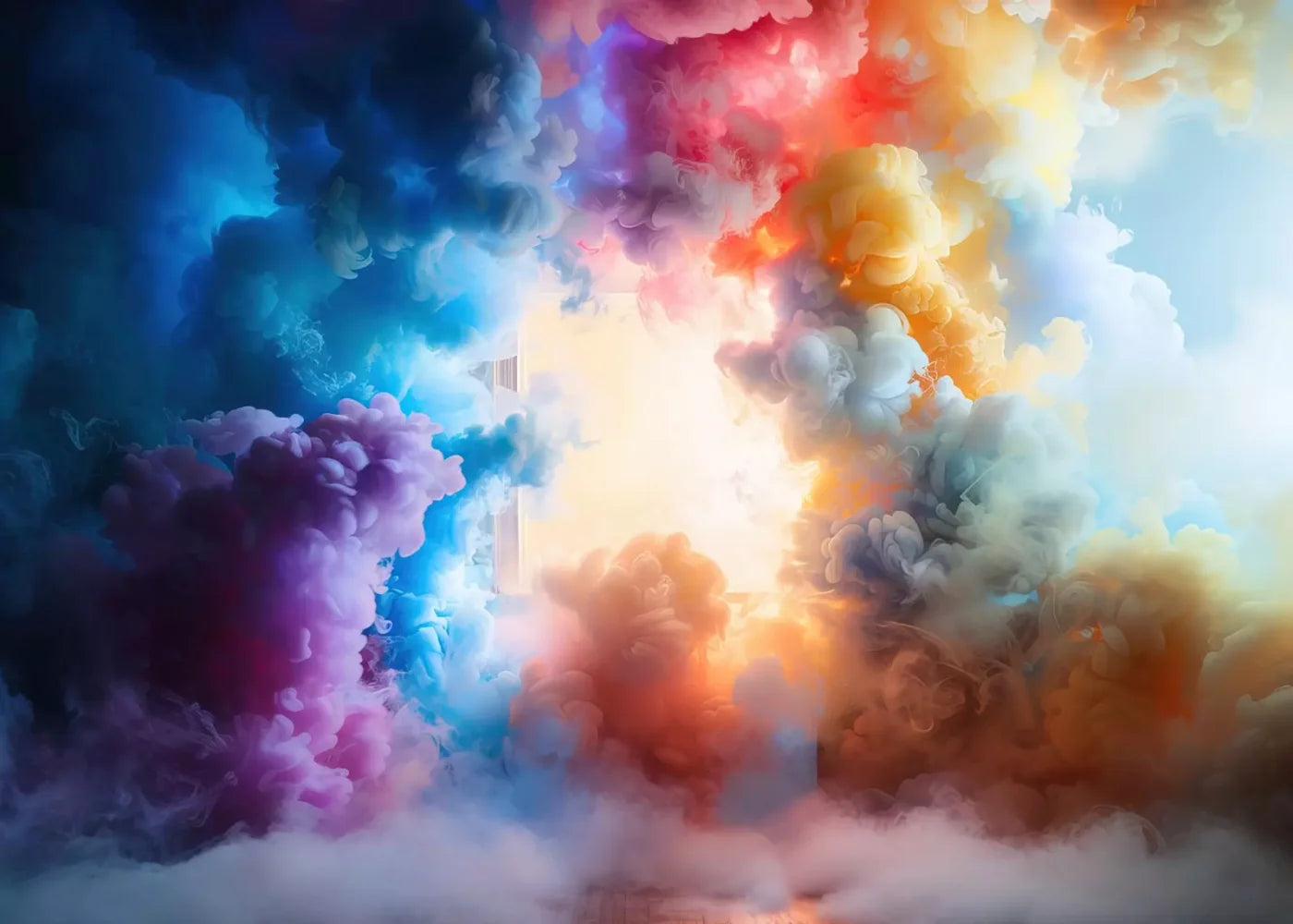 Smoke Color Show 7’X5’ Ultracloth (84 X 60 Inch) Backdrop