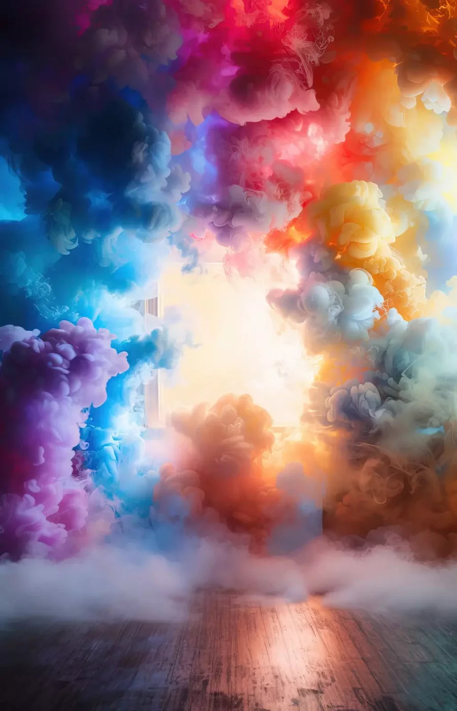 Smoke Color Show 9’X14’ Ultracloth (108 X 168 Inch) Backdrop