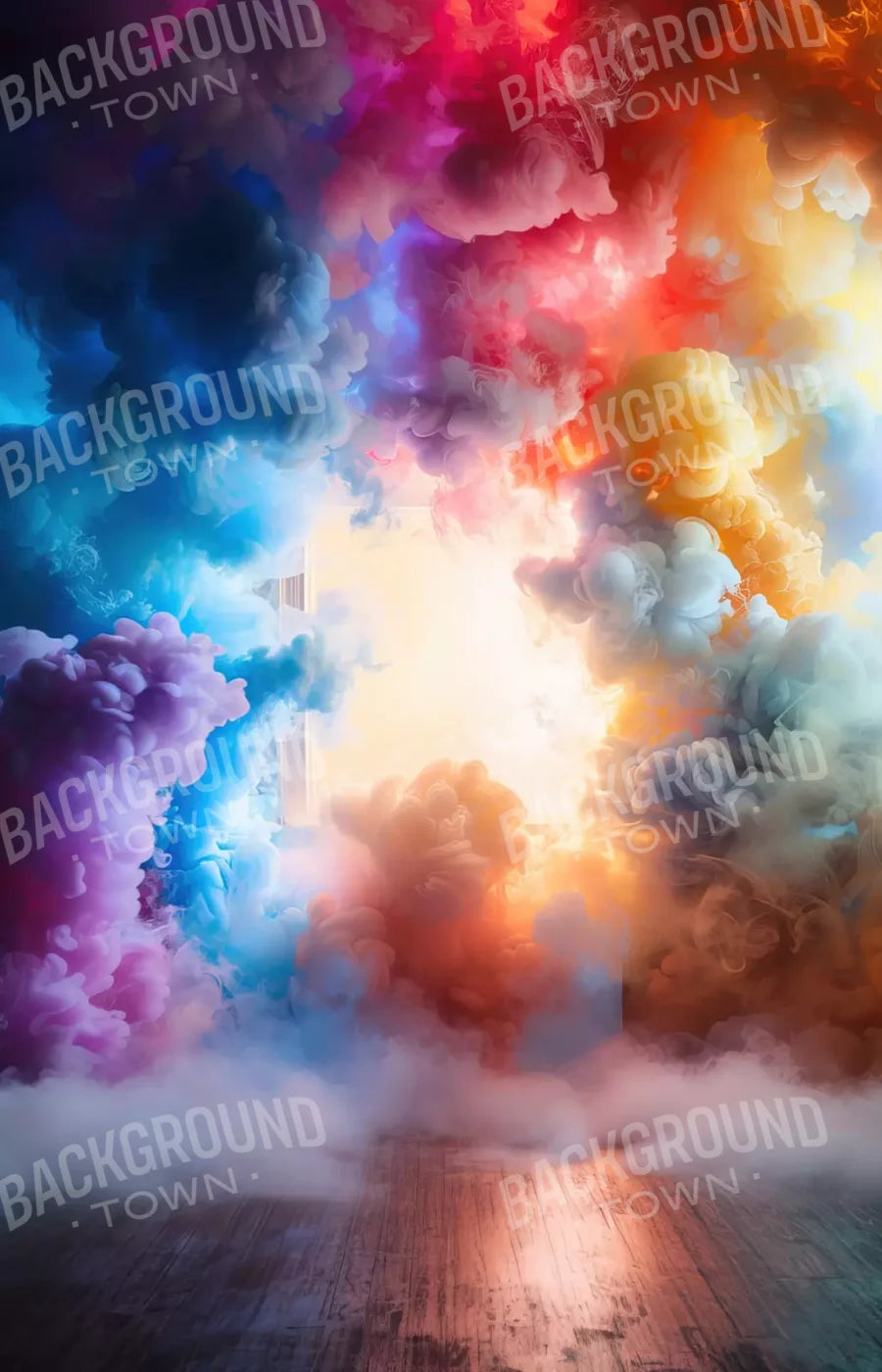 Smoke Color Show 9’X14’ Ultracloth (108 X 168 Inch) Backdrop