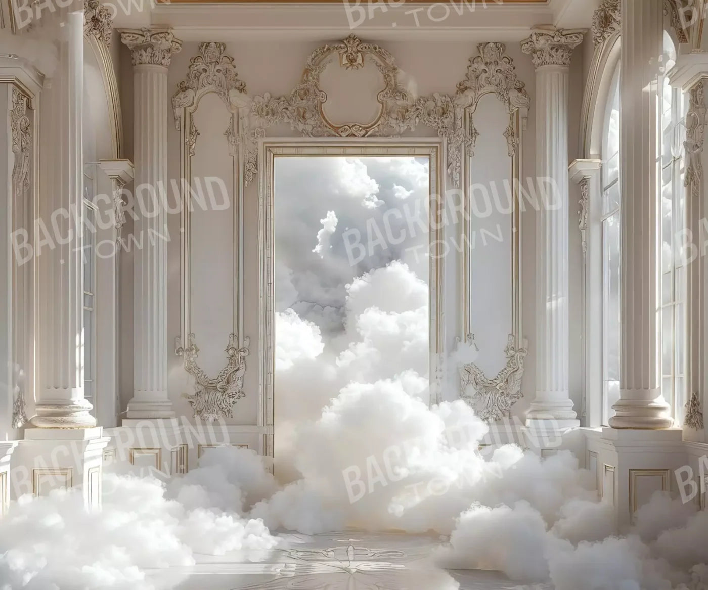 Smoke Mirrors Collection 38 12’X10’ Ultracloth (144 X 120 Inch) Backdrop