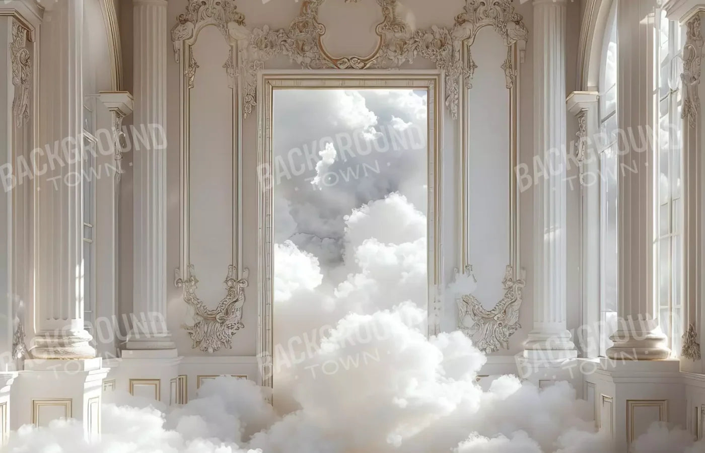 Smoke Mirrors Collection 38 14’X9’ Ultracloth (168 X 108 Inch) Backdrop
