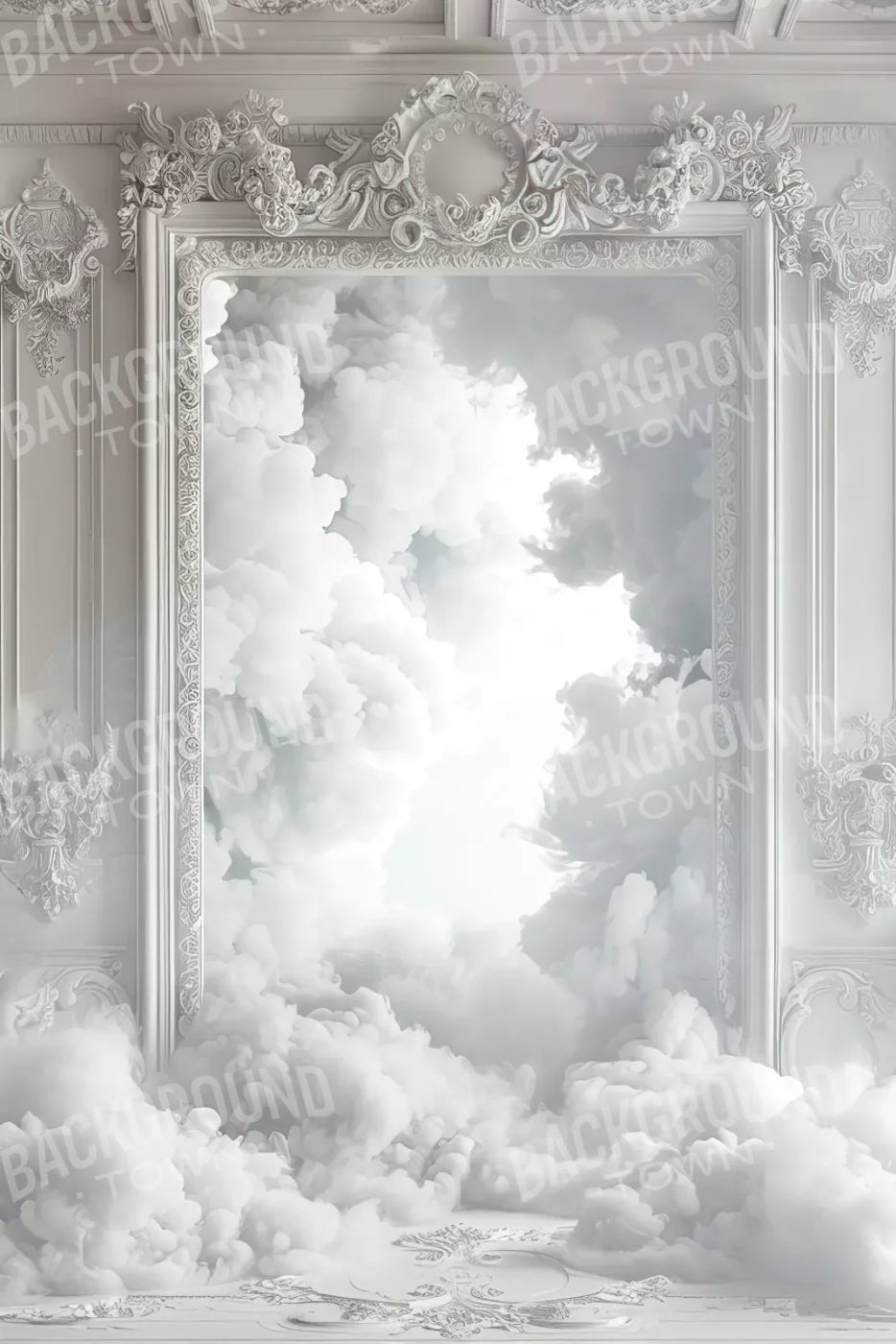 Smoke Mirrors Collection 33 8’X12’ Ultracloth (96 X 144 Inch) Backdrop