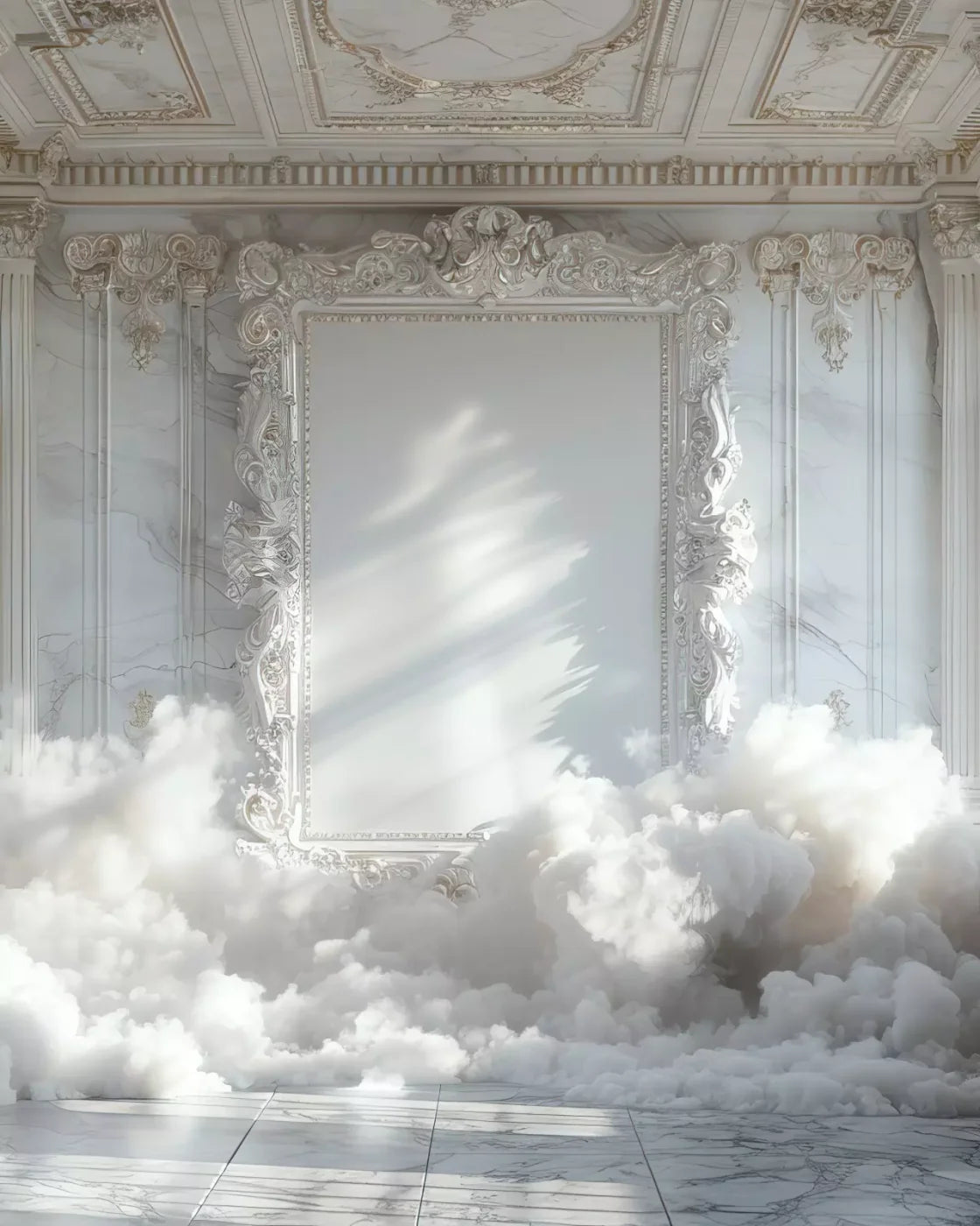 Smoke Mirrors Collection 43 8’X10’ Fleece (96 X 120 Inch) Backdrop