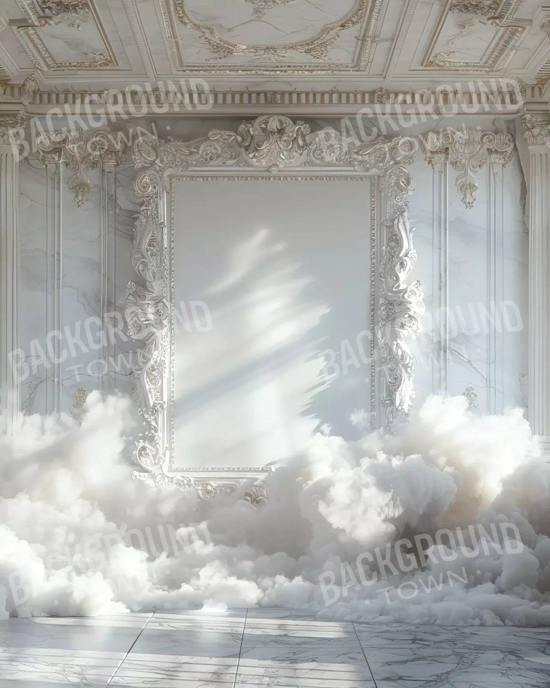 Smoke Mirrors Collection 43 8’X10’ Fleece (96 X 120 Inch) Backdrop