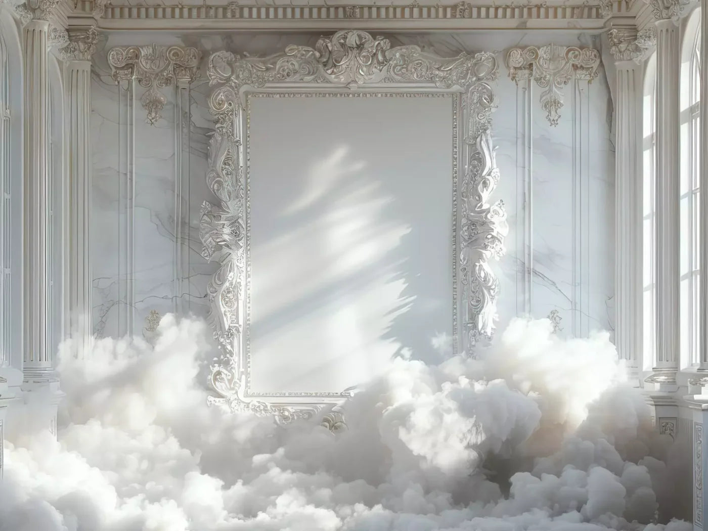Smoke Mirrors Collection 43 8’X6’ Fleece (96 X 72 Inch) Backdrop