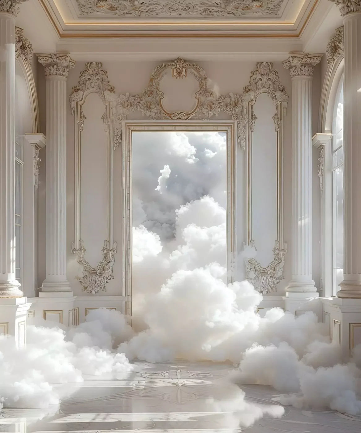 Smoke Mirrors Collection 38 10’X12’ Ultracloth (120 X 144 Inch) Backdrop