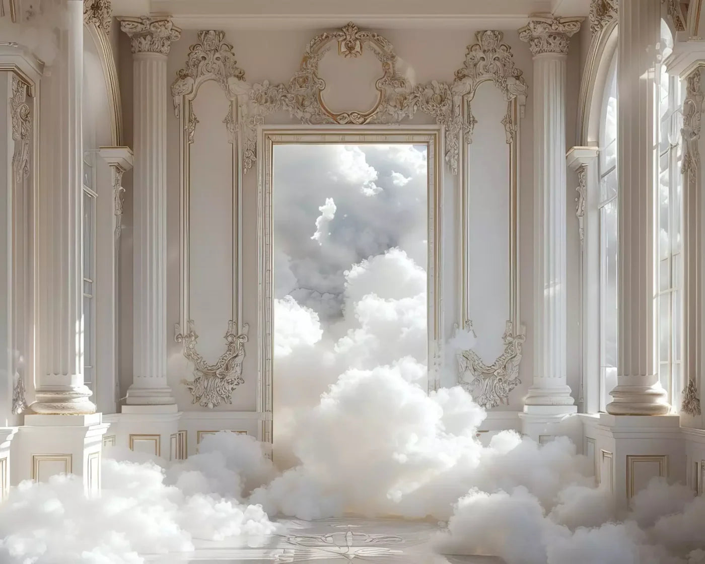 Smoke Mirrors Collection 38 10’X8’ Fleece (120 X 96 Inch) Backdrop