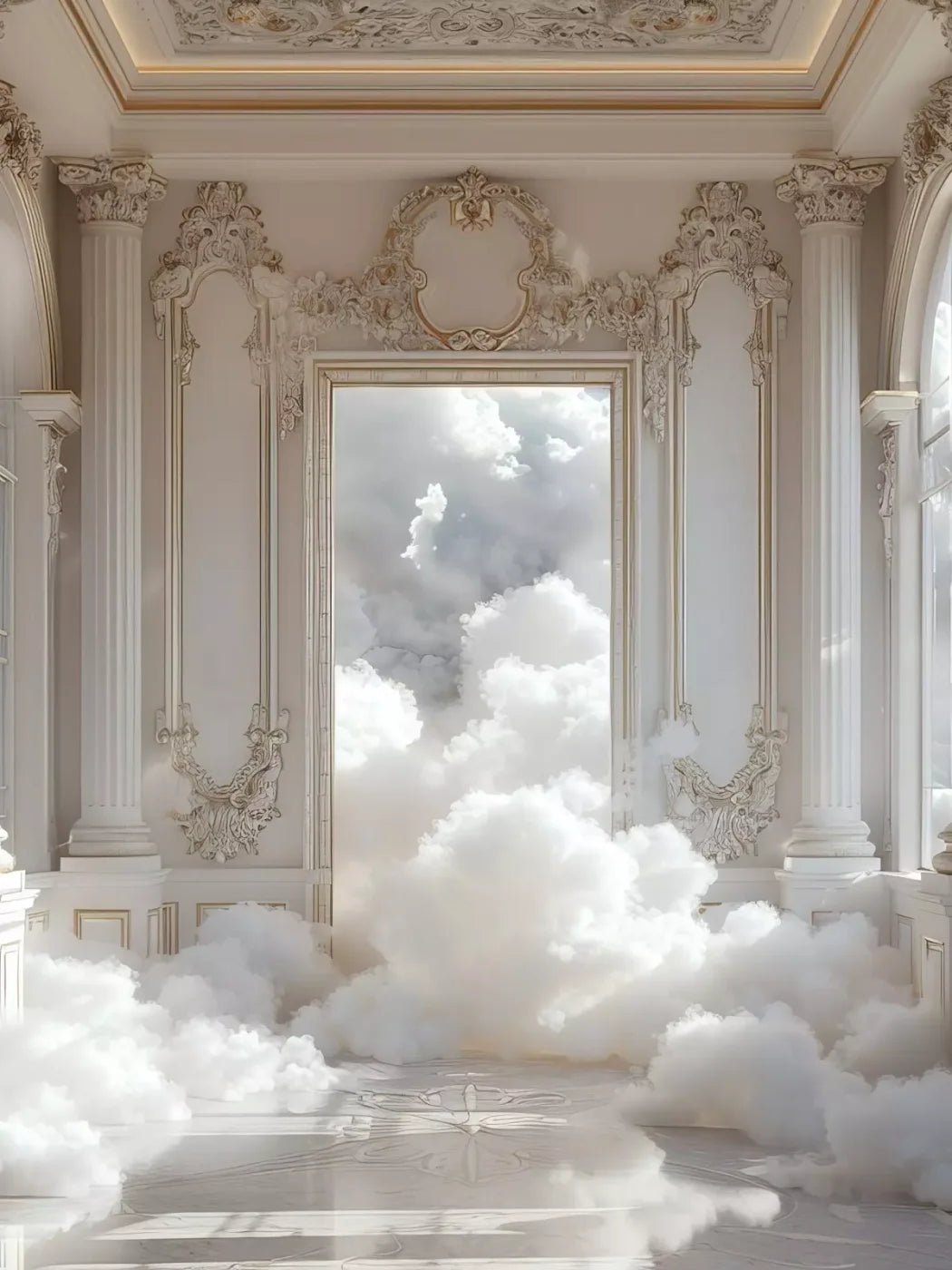 Smoke Mirrors Collection 38 6’X8’ Fleece (72 X 96 Inch) Backdrop