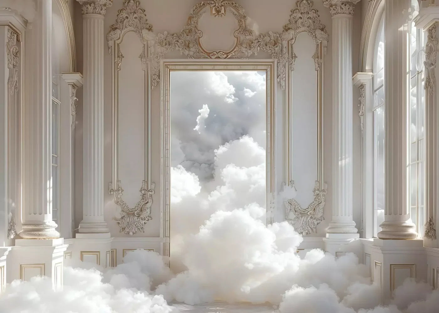 Smoke Mirrors Collection 38 7’X5’ Ultracloth (84 X 60 Inch) Backdrop