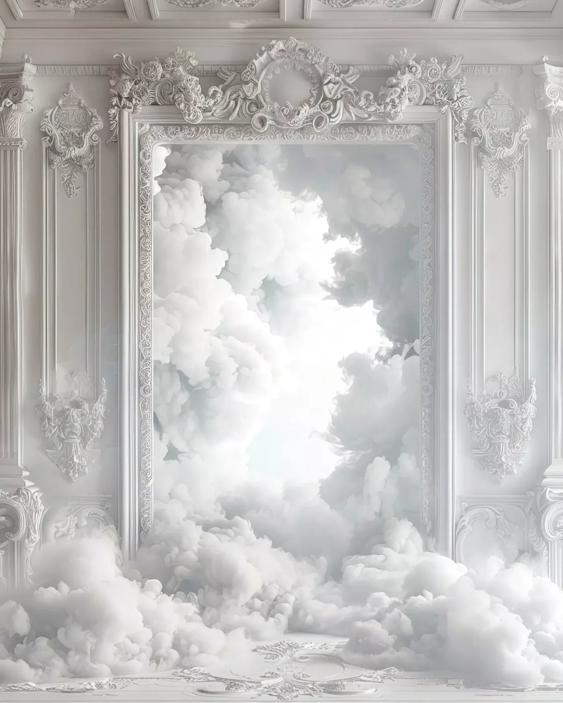 Smoke Mirrors Collection 33 8’X10’ Fleece (96 X 120 Inch) Backdrop
